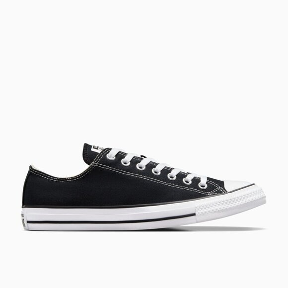 Converse Women's Chuck Taylor All Star Low Top Sneaker- BLACK - Picture 1 of 10
